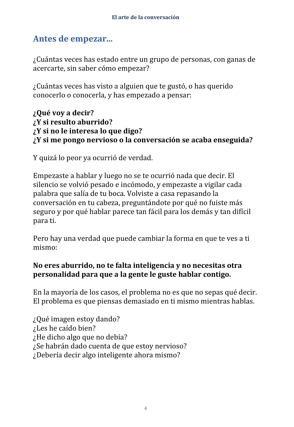 El arte de la conversación: cómo conseguir que cualquiera disfrute hablando contigo