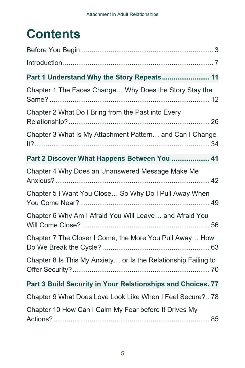 Why Do My Relationships Keep Repeating? – Understand Your Attachment Patterns and Break Painful Relationship Cycles
